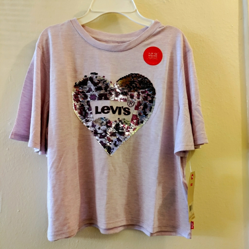 LEVI'S LAVENDER SHIRT SIZE LARGE
